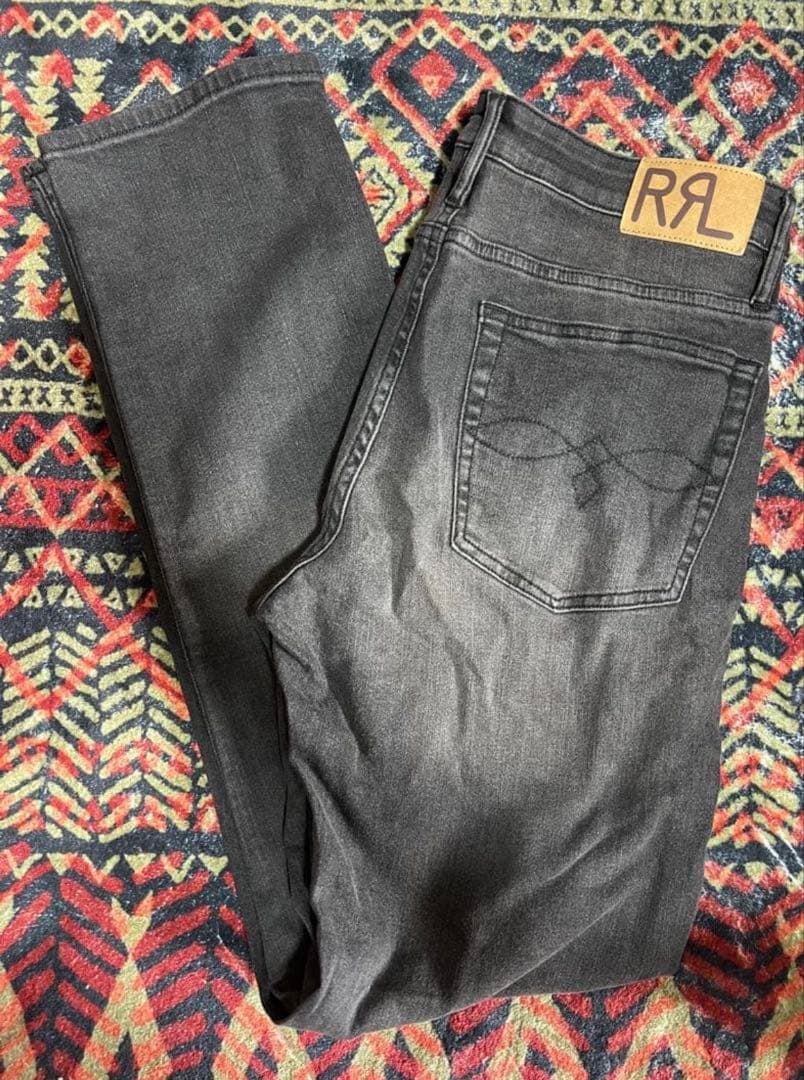 ・【美品】RRL ダブルアールエル ストレートデニムパンツ【未使用に近い】