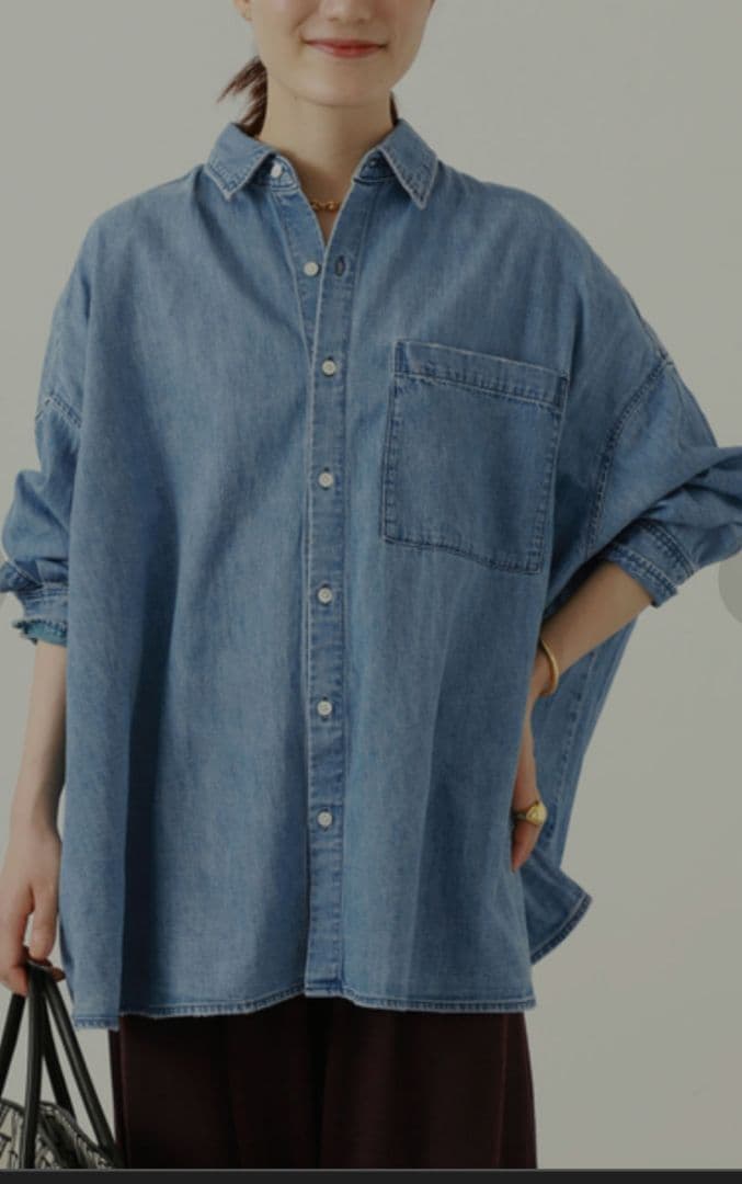 upper heights THE LAZY MANON デニムシャツsize1