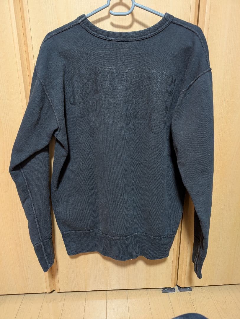 デラックスウエア　スウェット　S101 BLACKプリント　Lサイズ