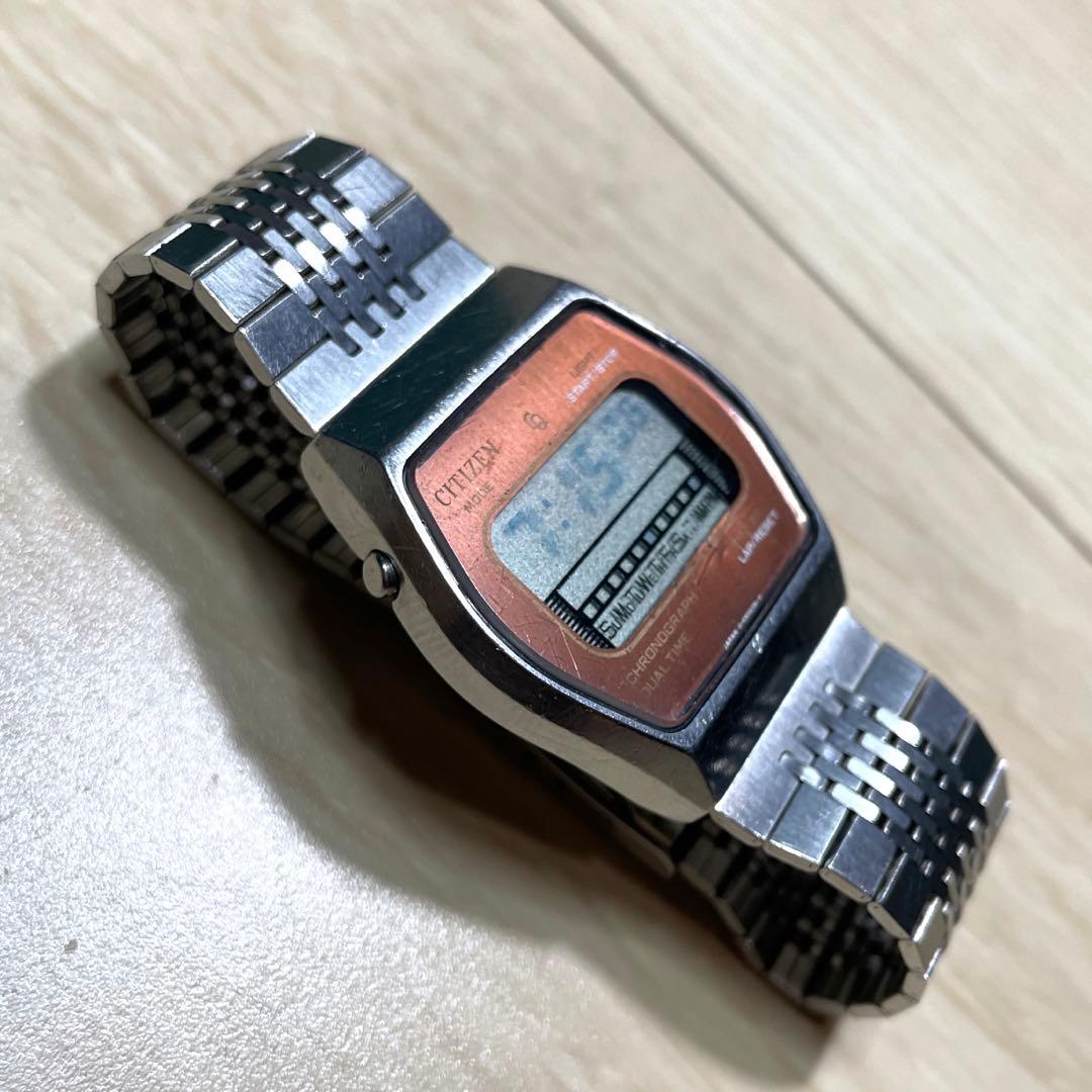 【激レア】CITIZEN CHRONOGRAPH DUAL TIME 腕時計