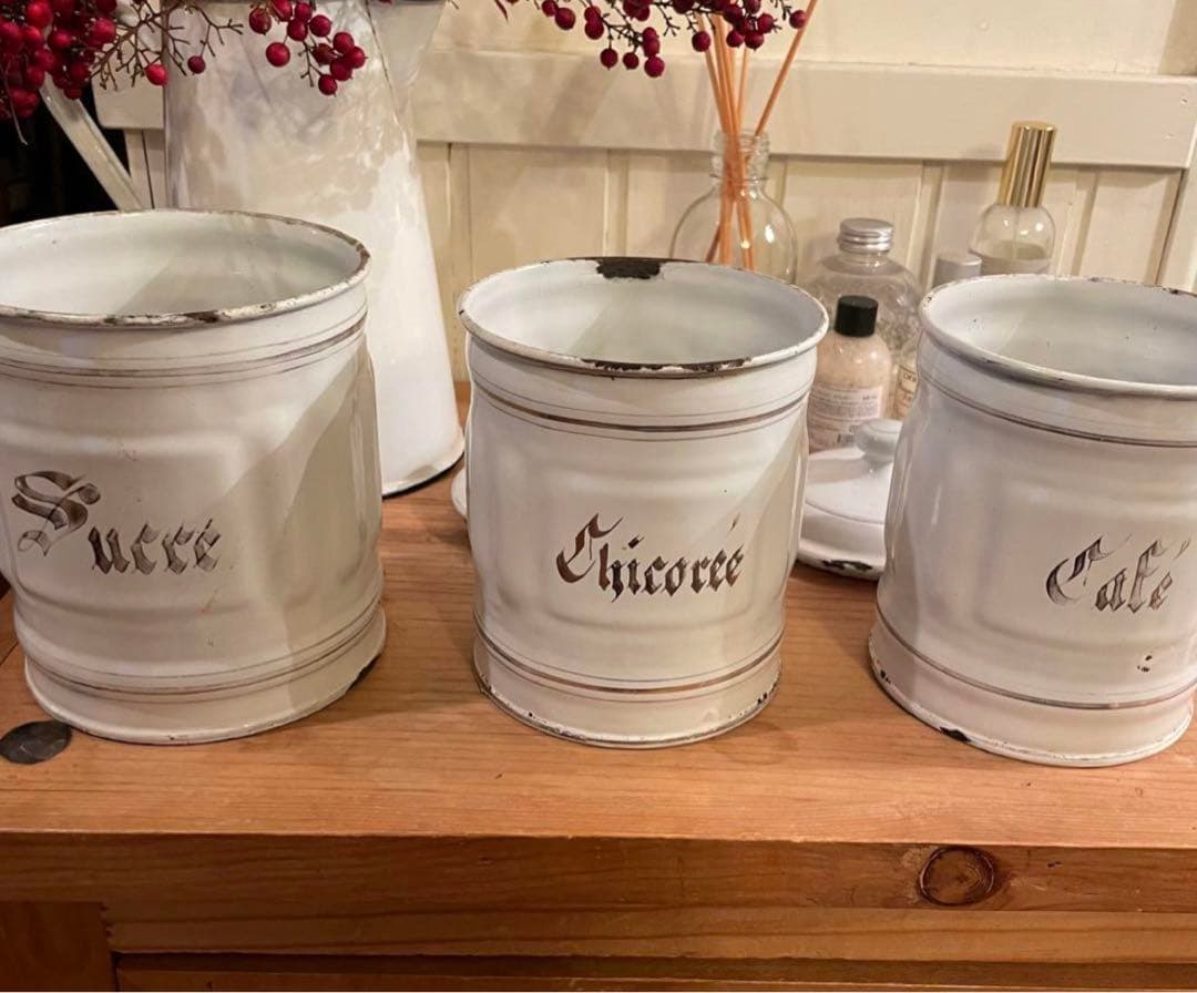 フランス アンティーク キャニスター
