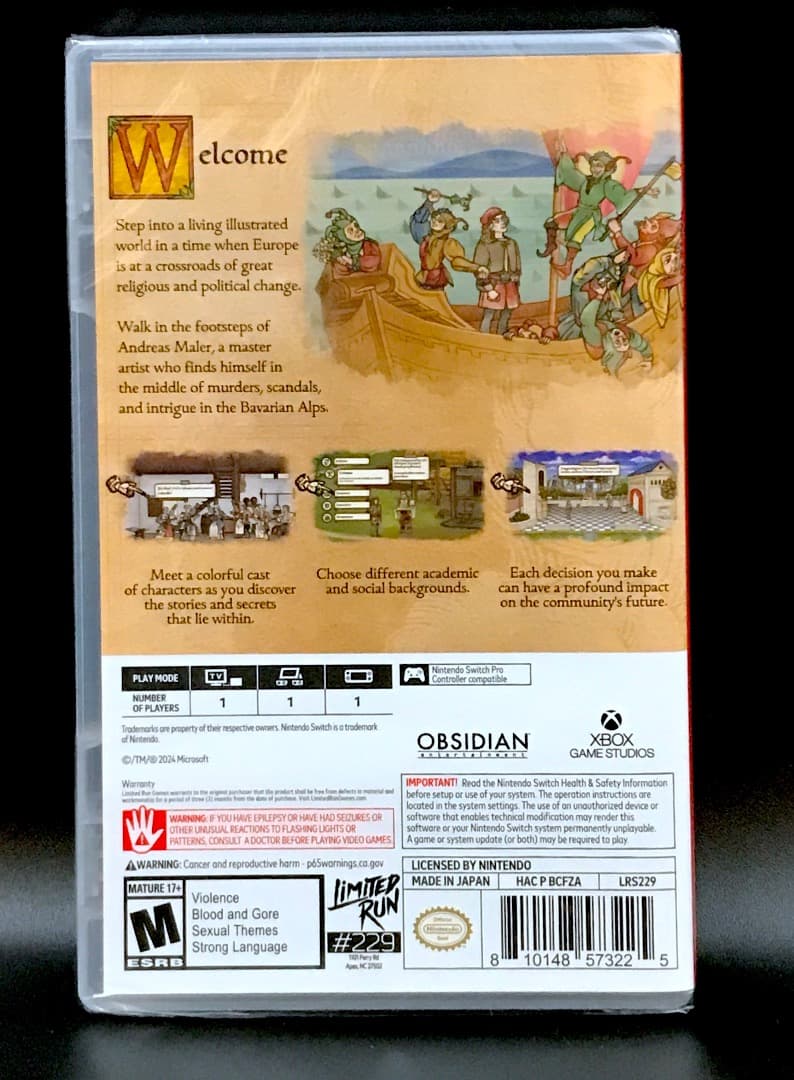 Pentiment Switch 新品未開封 ペンティメント