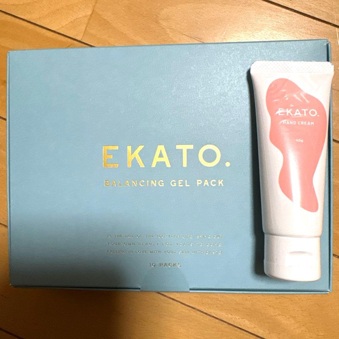 EKATO バランシングジェルパック10セット　ハンドクリーム