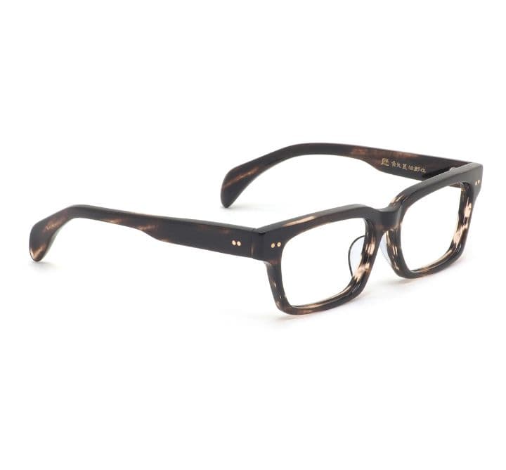 ☆匠 角矢甚治郎作【新品・鯖江メガネ】伊達メガネ　セルロイドフレーム　其36-ハ