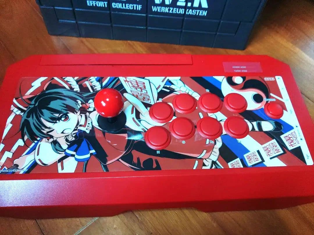 東方深秘録対応スティック 霊夢Ver.【PS4 PS3 PC対応】アケコン