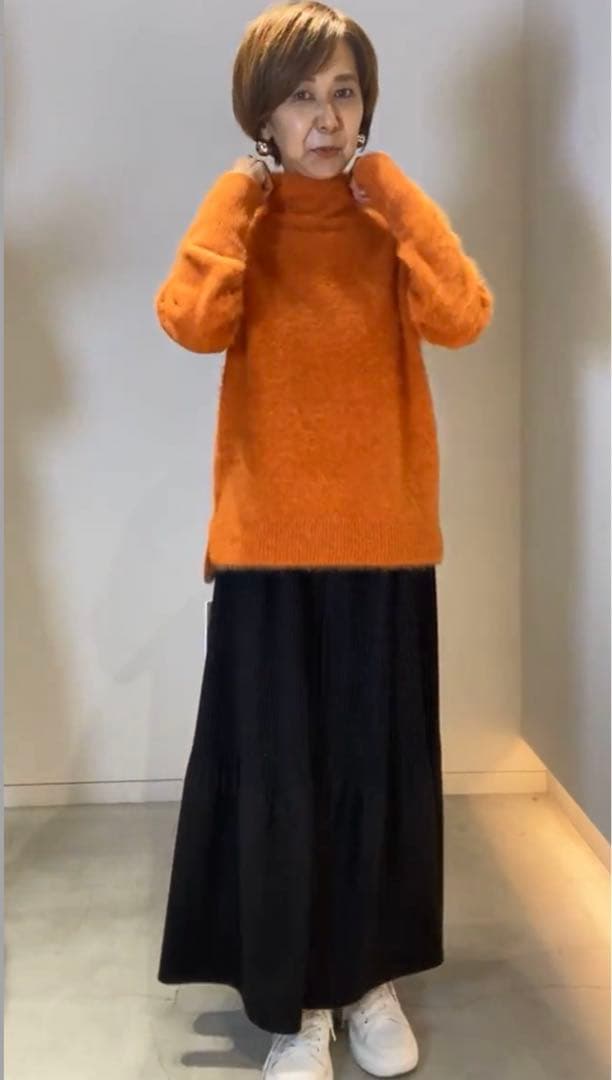 12/4迄限定値下げ モニーレTR布帛2段プリーツパンツ