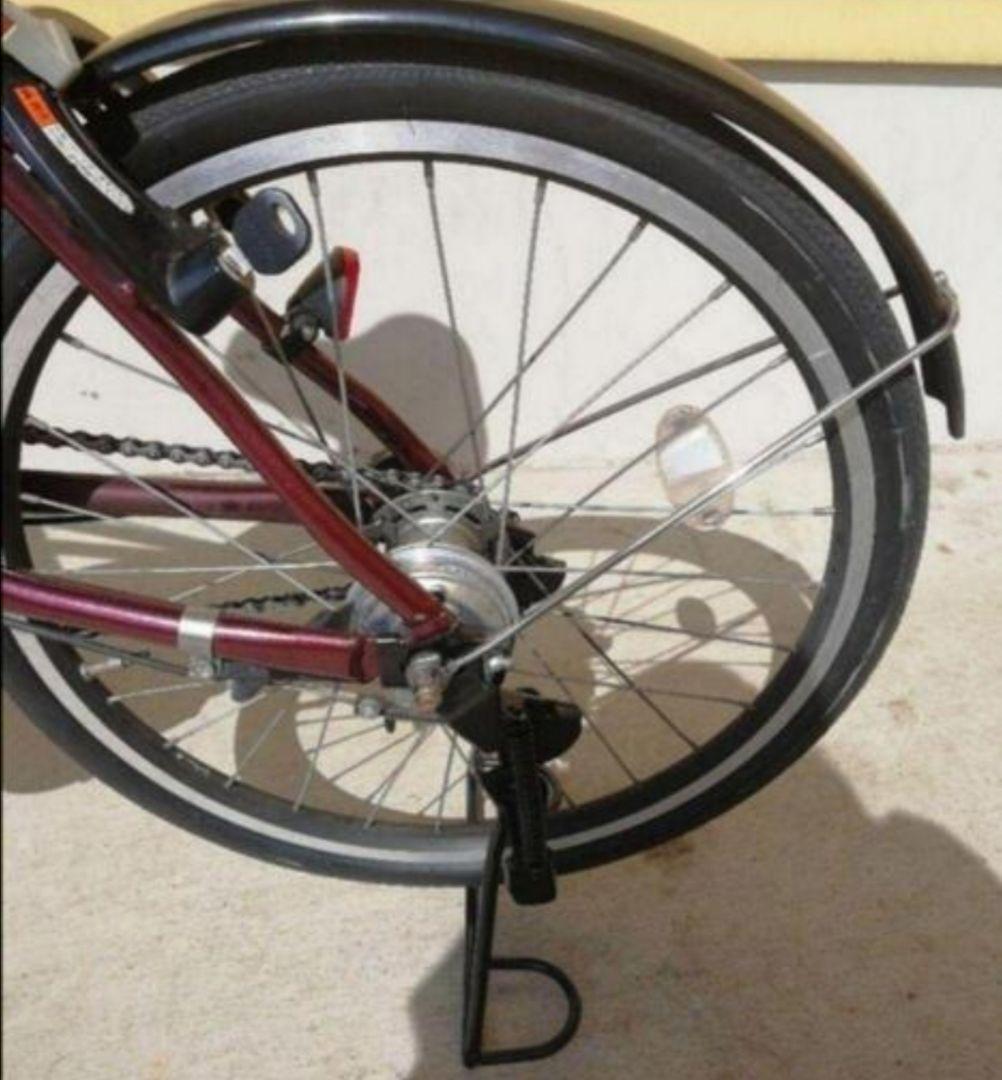 電動アシストタイプ自転車 ワインレッド(注