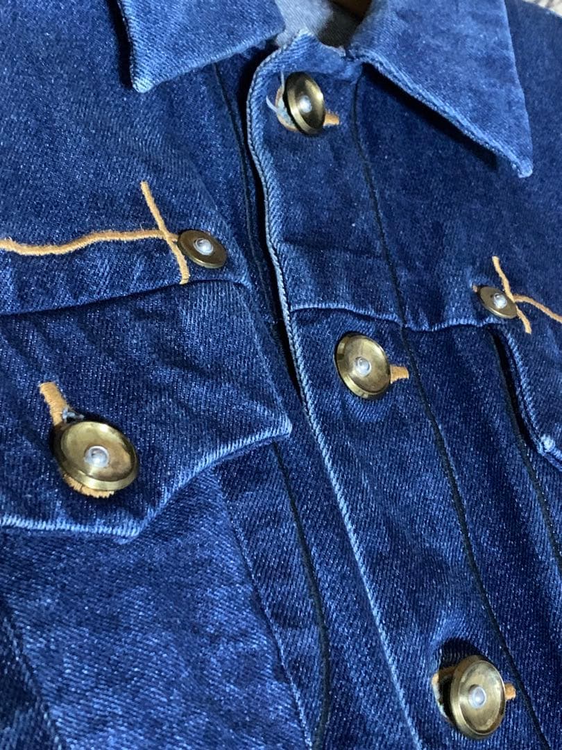 Denis Simachev ロシア製 k14ボタン デニムジャケット