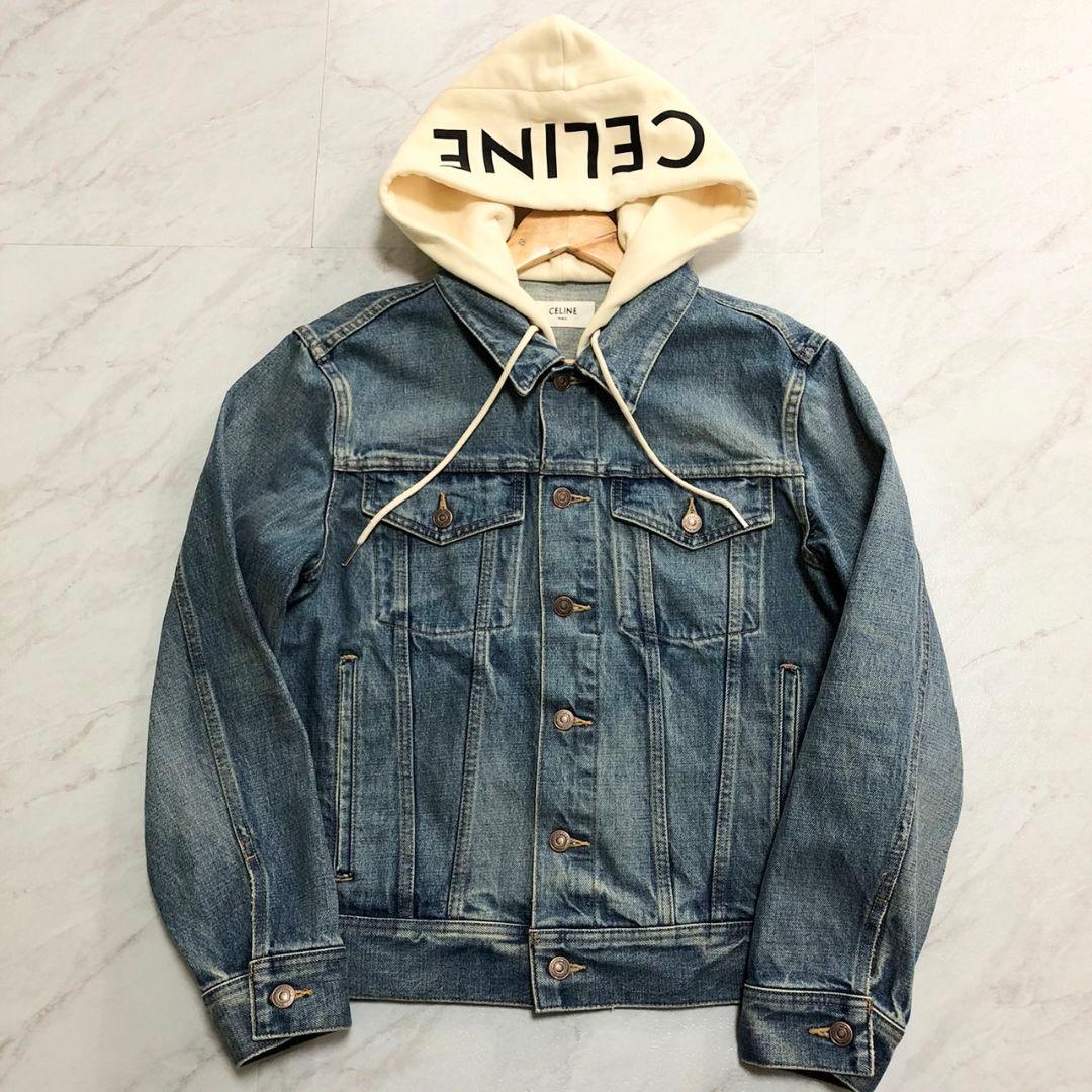 vs様 極美品☆CELINE　22AW　トラッカー　Gジャン　デニムジャケット