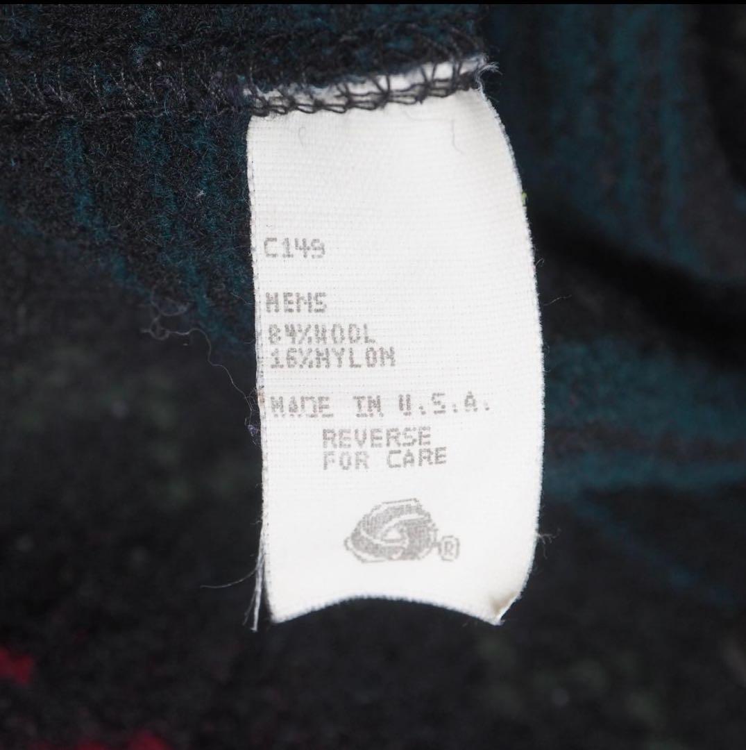 L.L.Bean USA製　90s ベストニット　ネイティブ柄　美品