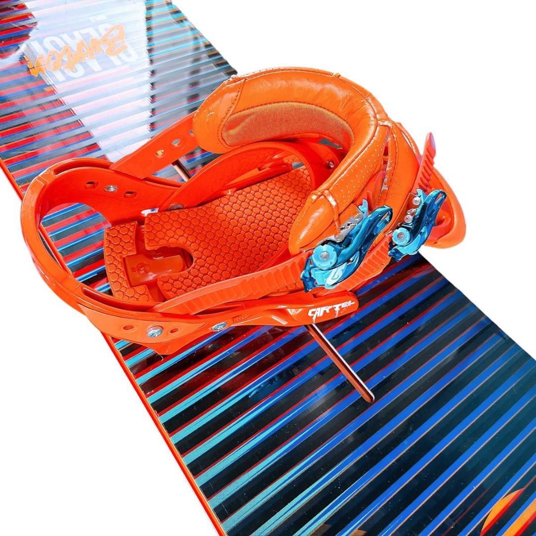 BURTON スノーボード ビンディング clash 155 カーテル