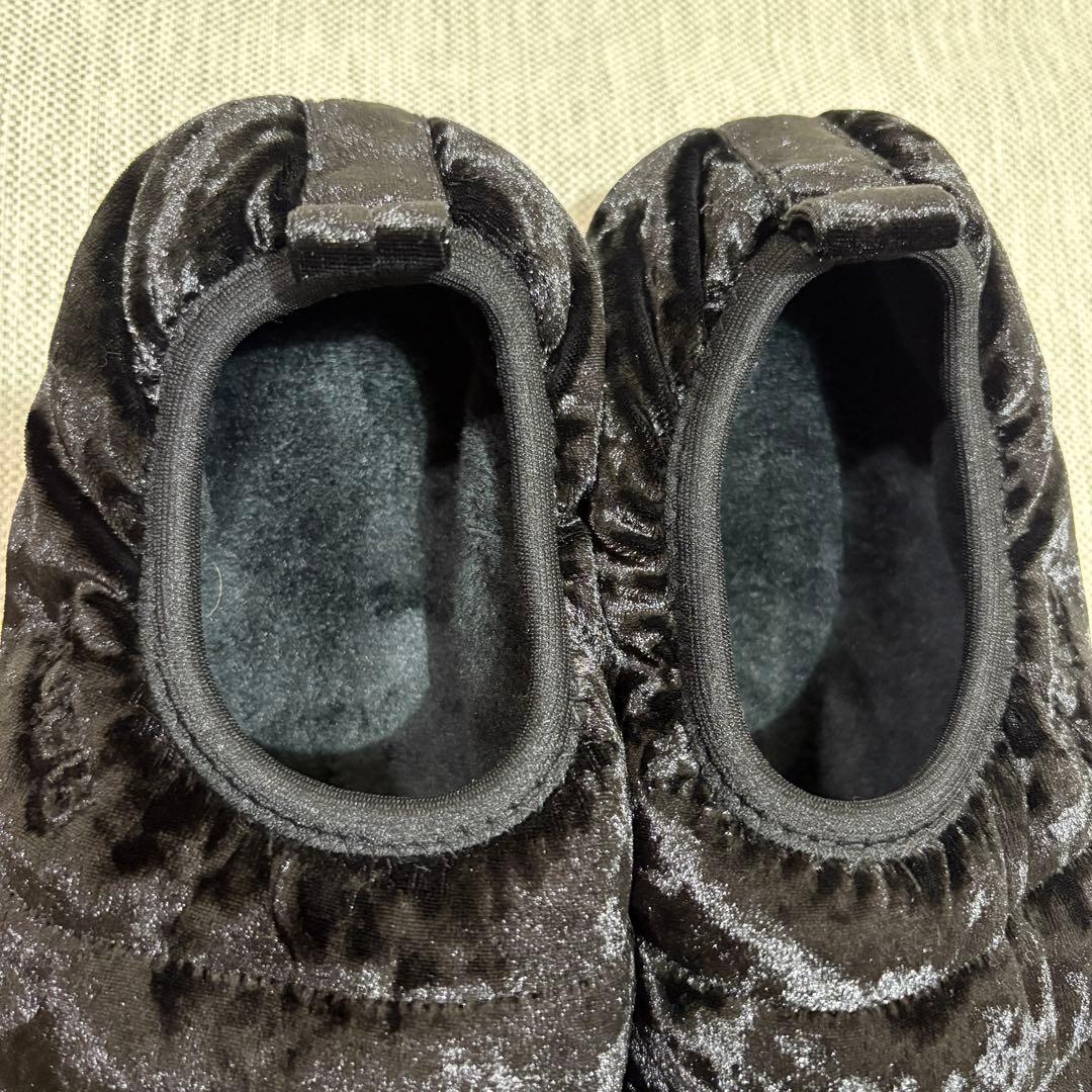 【新品】SUBU VAMP VELVET サンダル 黒 サイズ0