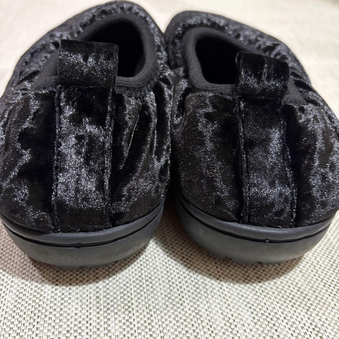 【新品】SUBU VAMP VELVET サンダル 黒 サイズ0