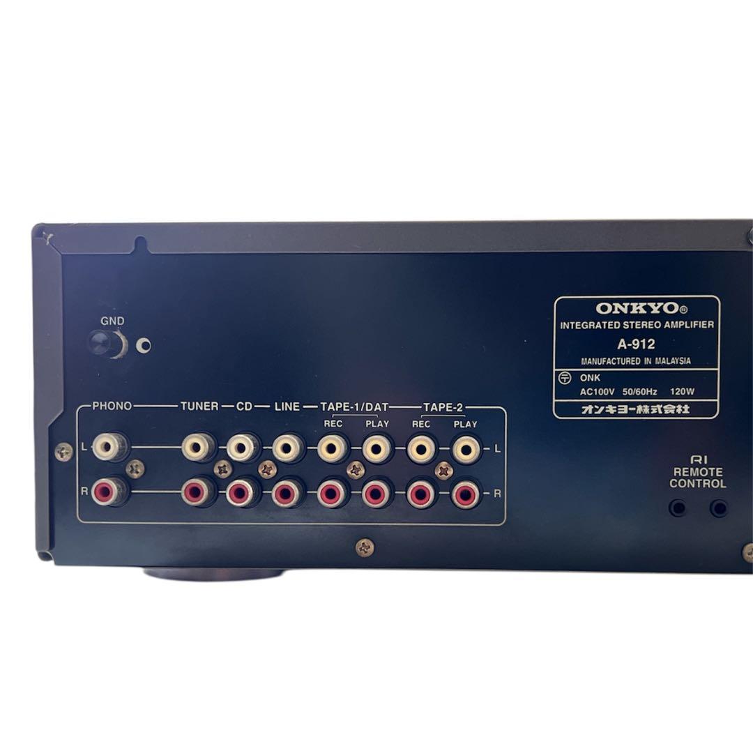 【美品】ONKYO A-912 プリメインアンプ　真空管アンプ