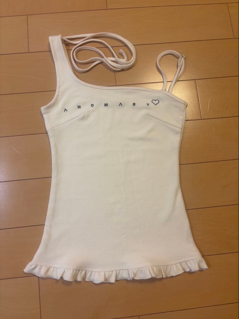 トップス andmary Claire set tops ivory