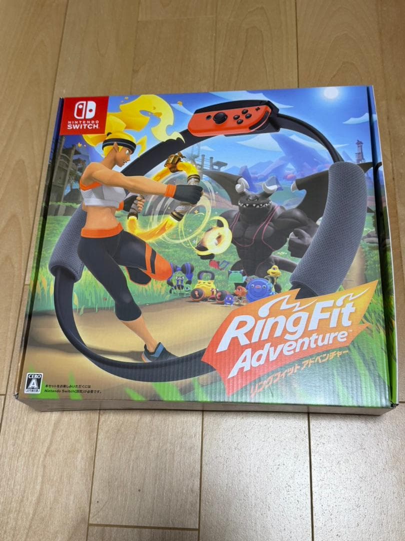 リングフィット アドベンチャー Switch 任天堂 純正品 リングコン付き