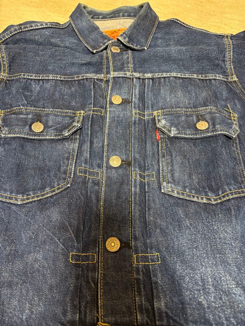 リーバイス71507XX2ndビッグE サイズ40日本製 復刻Gジャン90年代