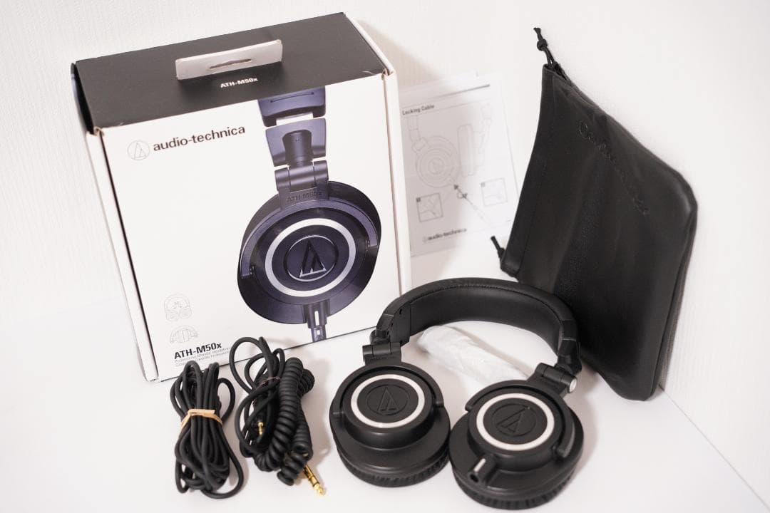 オーディオテクニカ ATH-M50x プロフェッショナル モニターヘッドホン