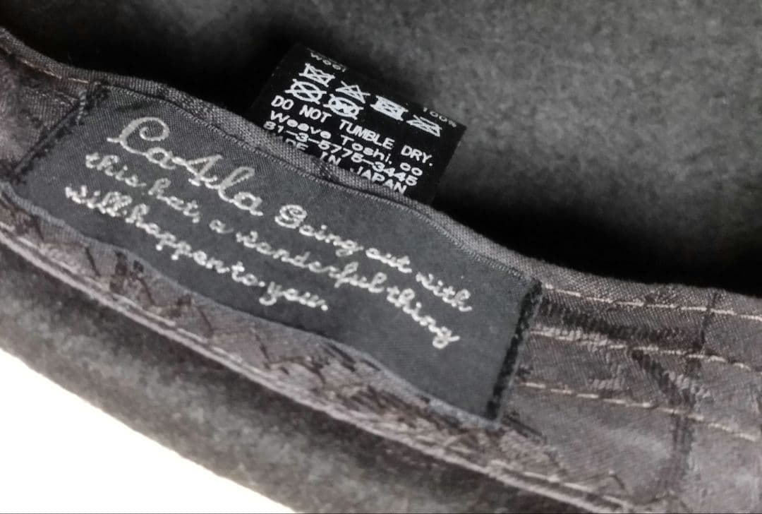 値下げ！美品！CA4LA　アシンメトリー　マリンキャップ