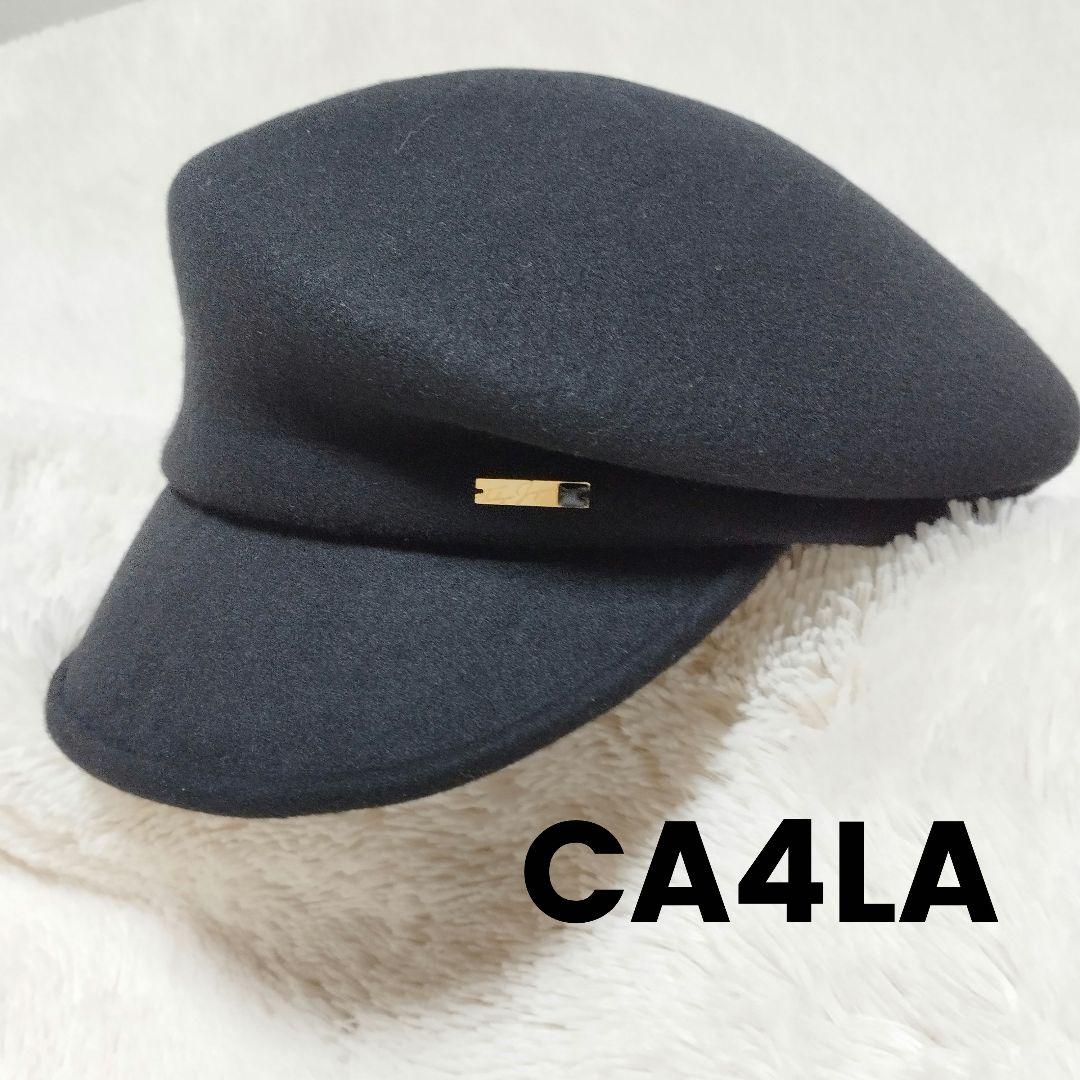 値下げ！美品！CA4LA　アシンメトリー　マリンキャップ