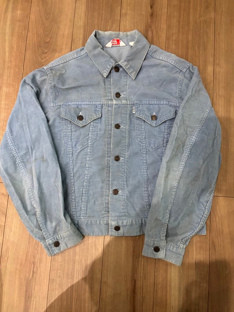 Levi's ライトブルー　コーデュロイ　70505