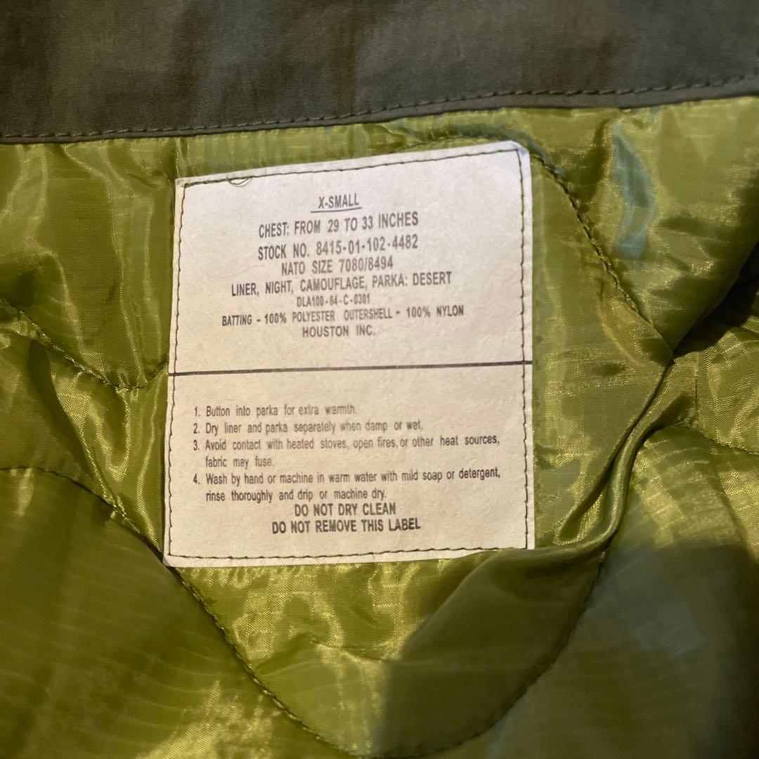 ヒューストン M65 フィッシュテール モッズコート ミリタリー ライナーフード