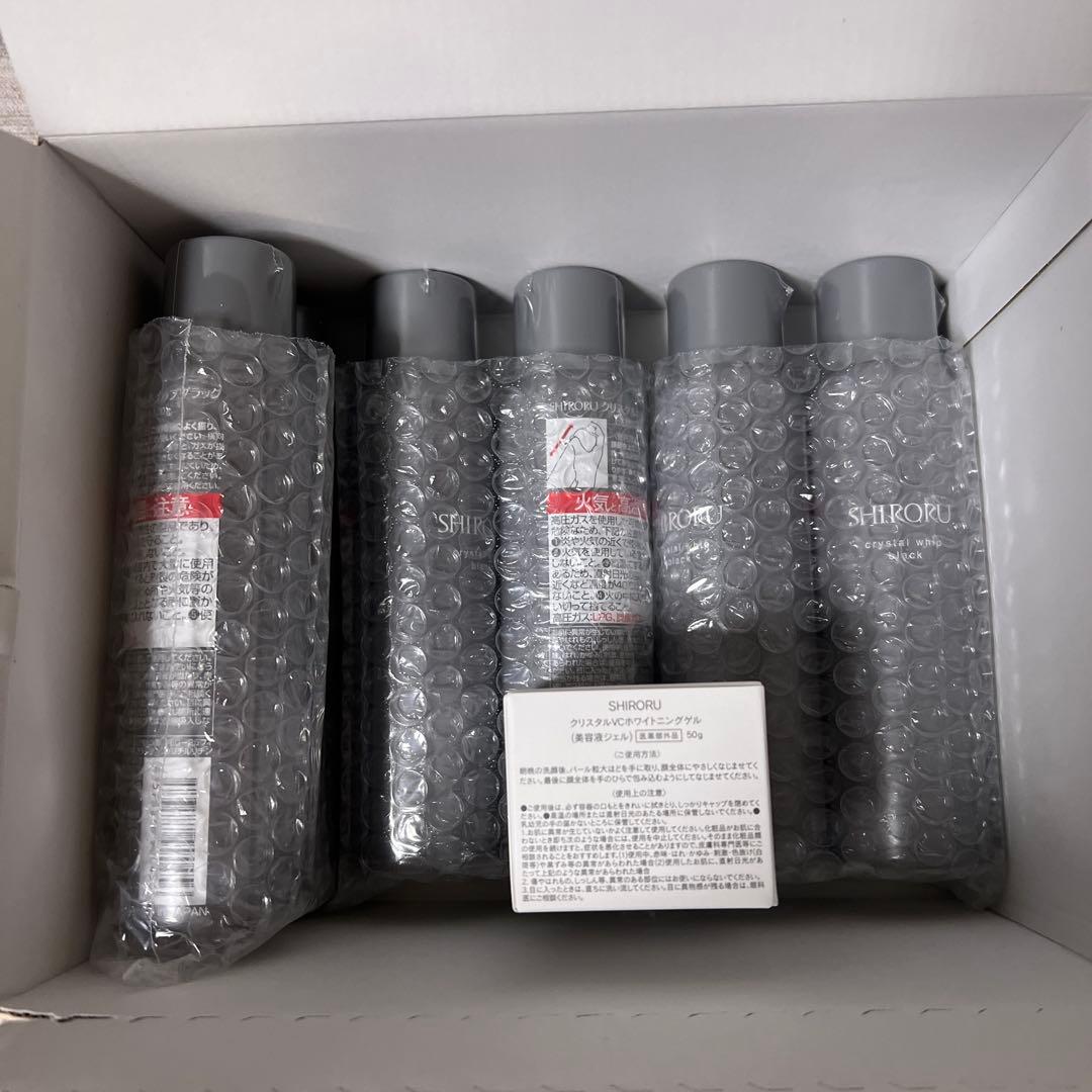SHIRORU 洗顔料 150ml 6本セット　おまけ付