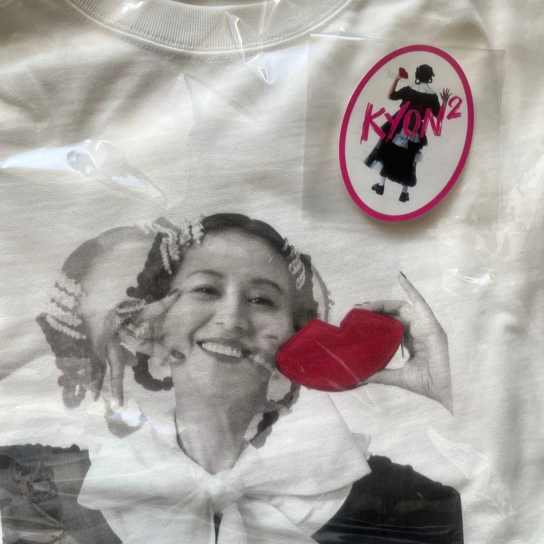KYON² プリントTシャツ ホワイト