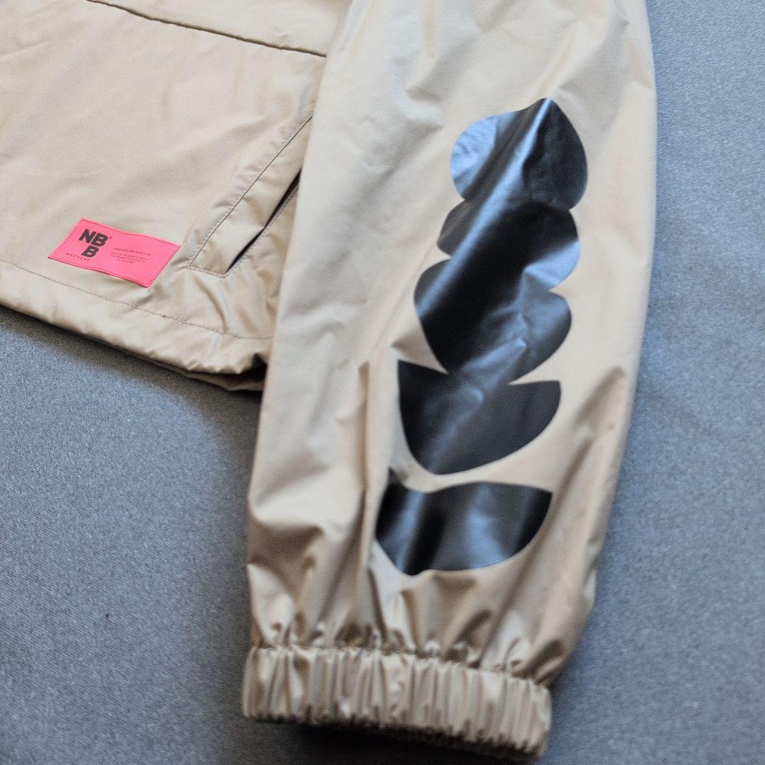 【未使用、販売終了】エヌビービーウィークエンド　ハーフジッププルオーバー　M