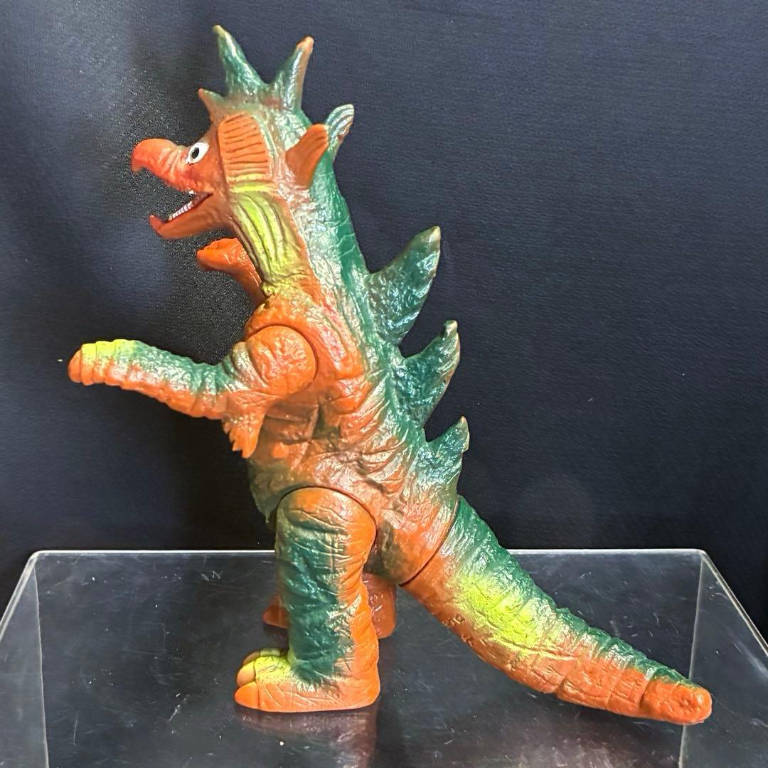 【当時物】■ ムルチ ソフビ /ポピー キングザウルス 足型 / 帰マン怪獣