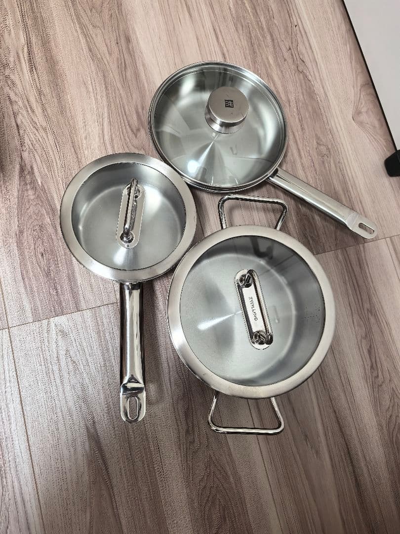 アイスZWILLING フライパンセット 18cm　21cm 22cm