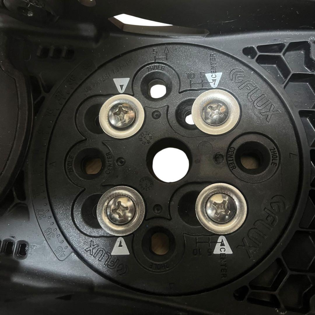 【良品】FLUX DS スノーボード ビンディング ブラック 23-24モデル