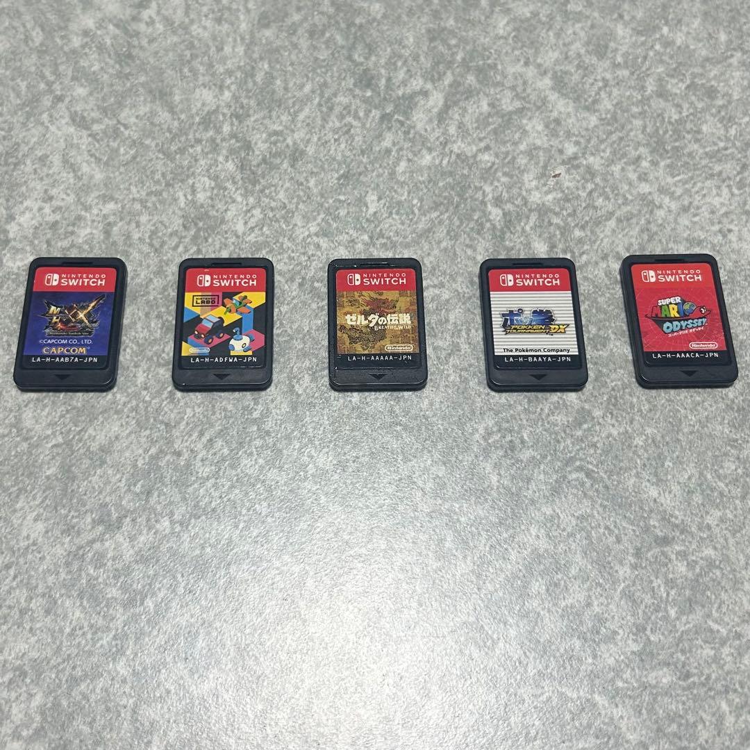 Nintendo Switch ゲームソフト 5本まとめ売り パッケージなし