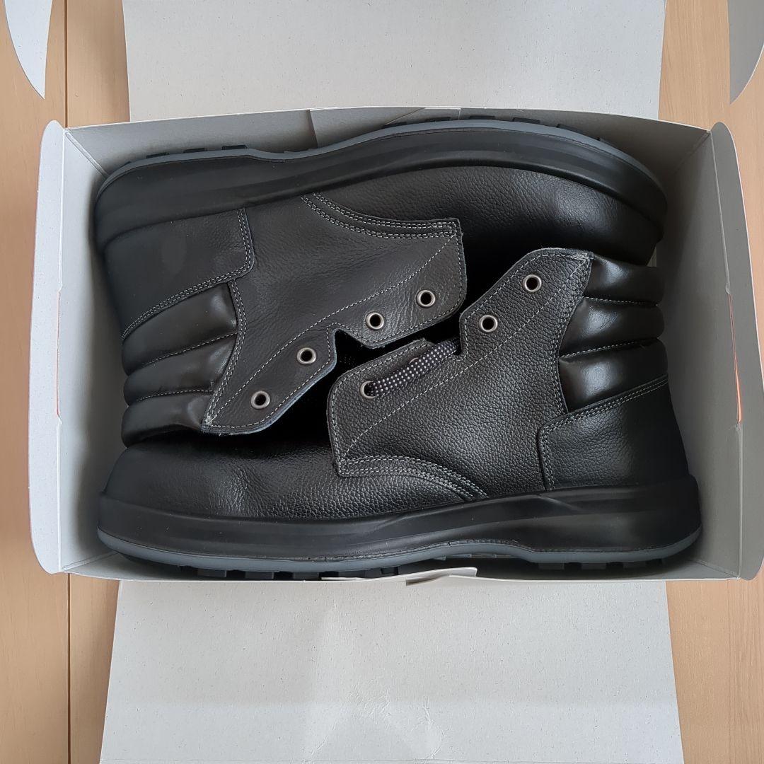 シモン 安全性 快適性 耐滑性 クッション性 SF22黒安全靴 中編上 幅広
