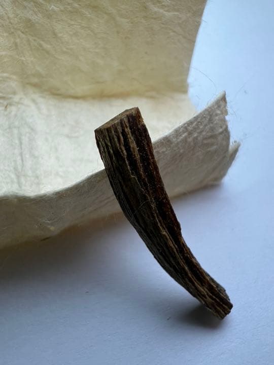 古渡命銘木  勅銘　伽羅　銘【悦】0.237g 香木/お香/沈香/伽羅