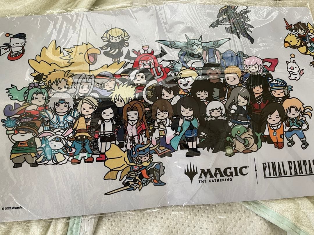 ff コラボ 限定 ちびキャラプレイマット fin 新品　未使用品