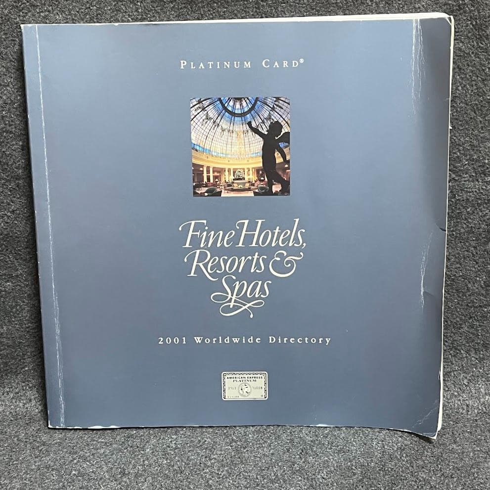 【稀少】Fine Hotels,Resorts & Spas Directory