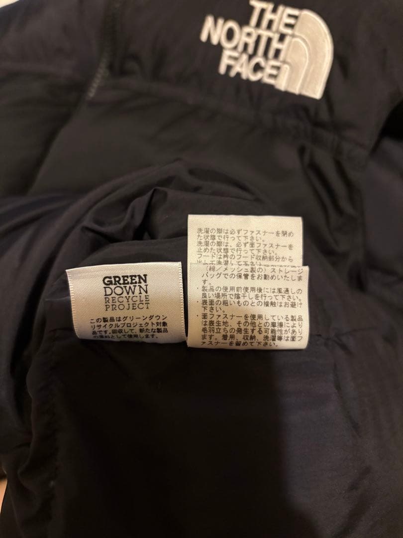 ノースフェイス　ダウンベスト