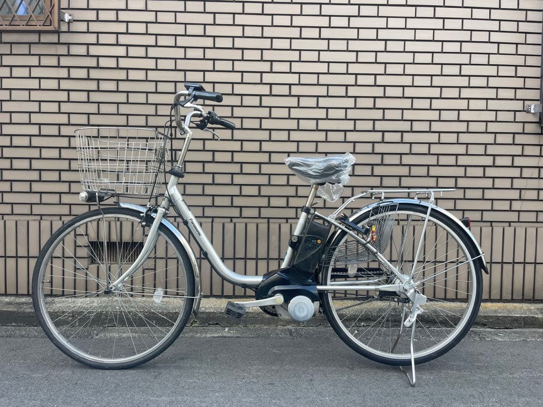 Panasonic 電動アシスト自転車 シルバー