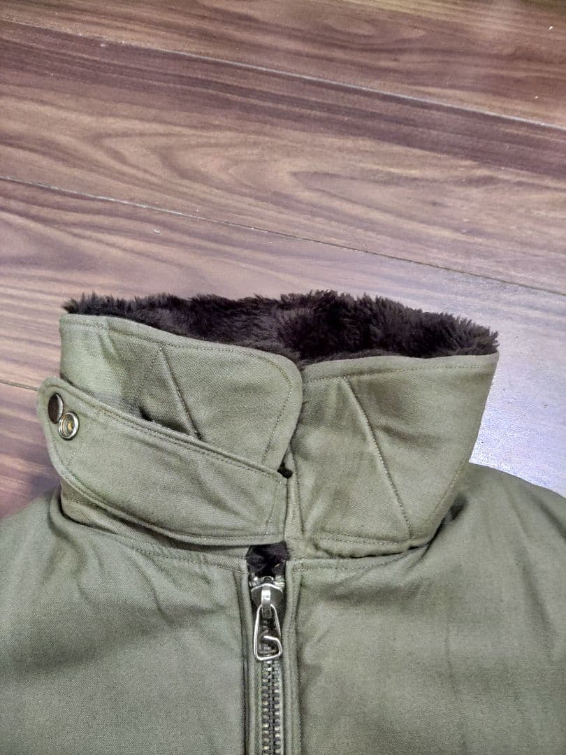 【おじ☆】　オリーブグリーン ミリタリージャケット