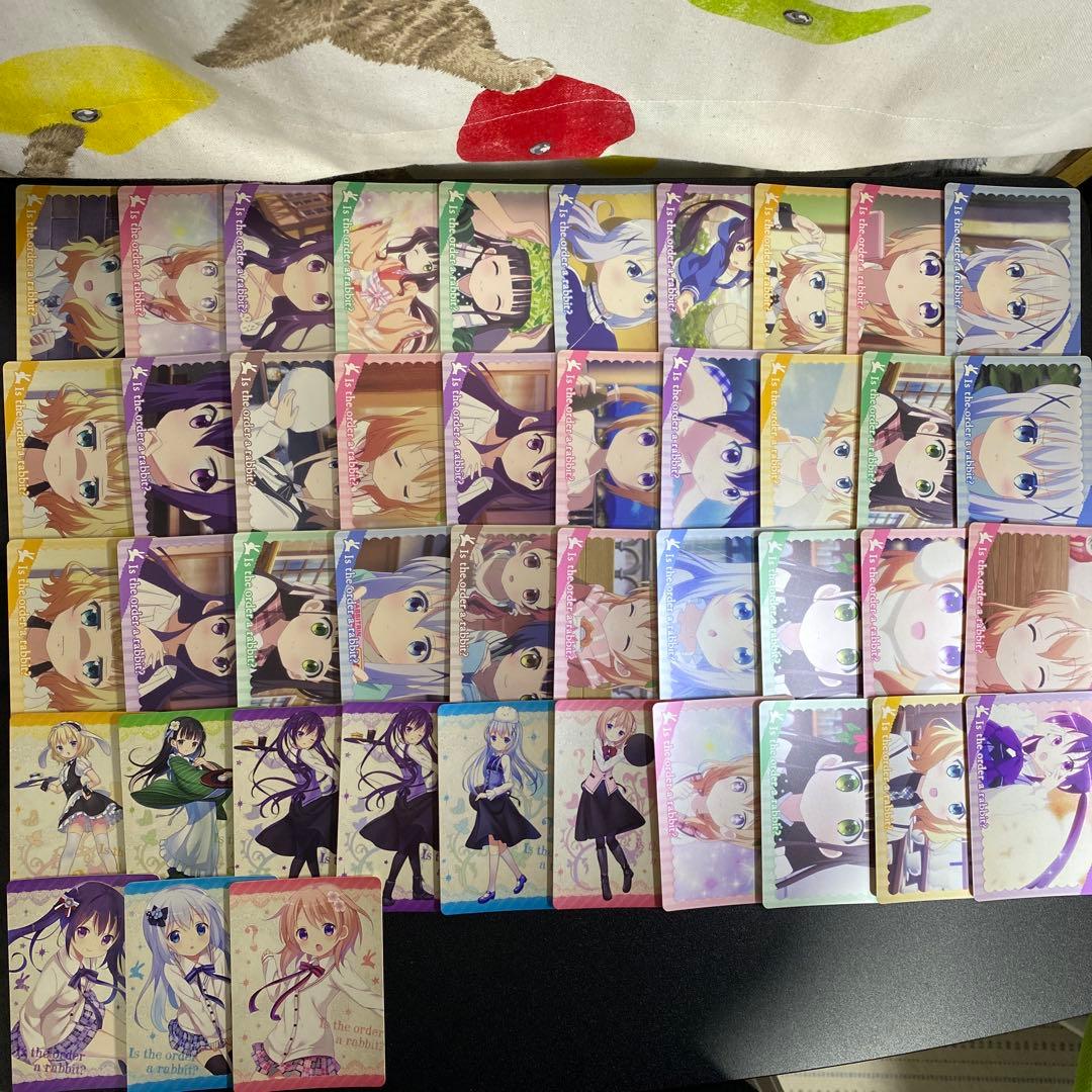 【B453】ご注文はうさぎですか？　カード　93枚　まとめ売り　movix