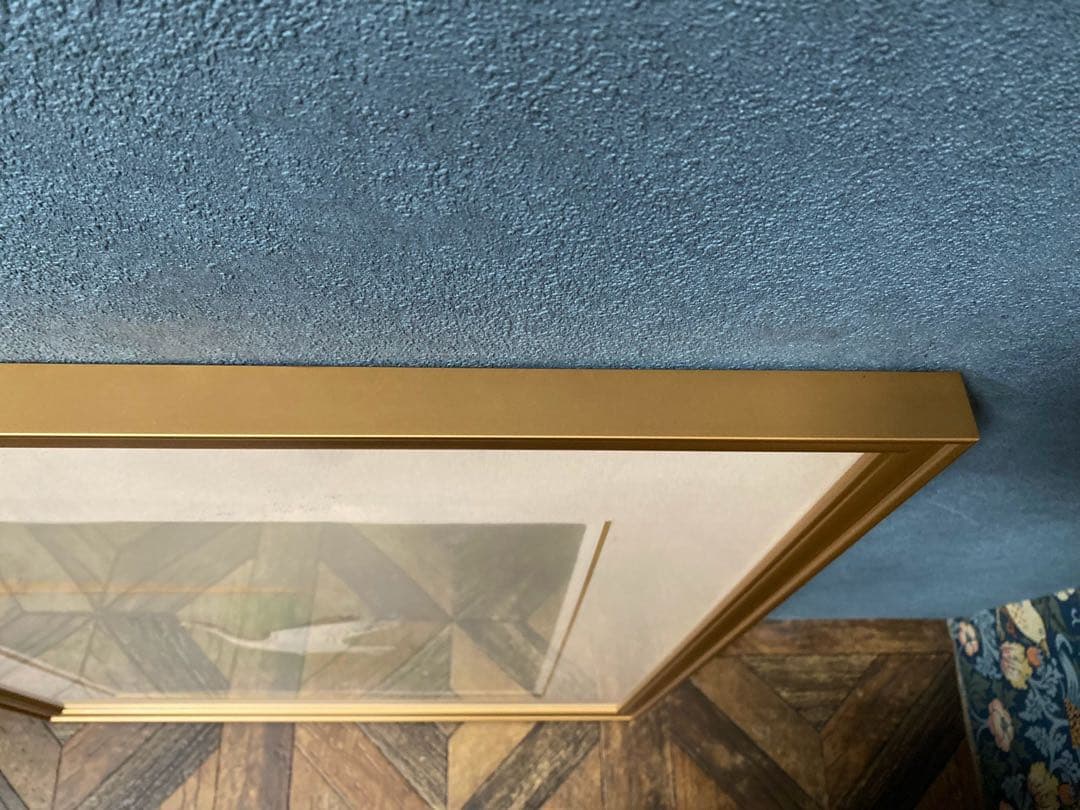 上村淳之 鴨 日本画 花鳥画 リトグラフ