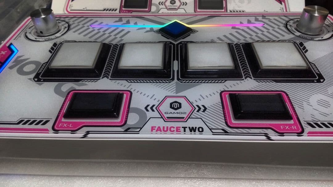 比較的美品 サウンドボルテックス DAO FAUCETWO コントローラ 静音化