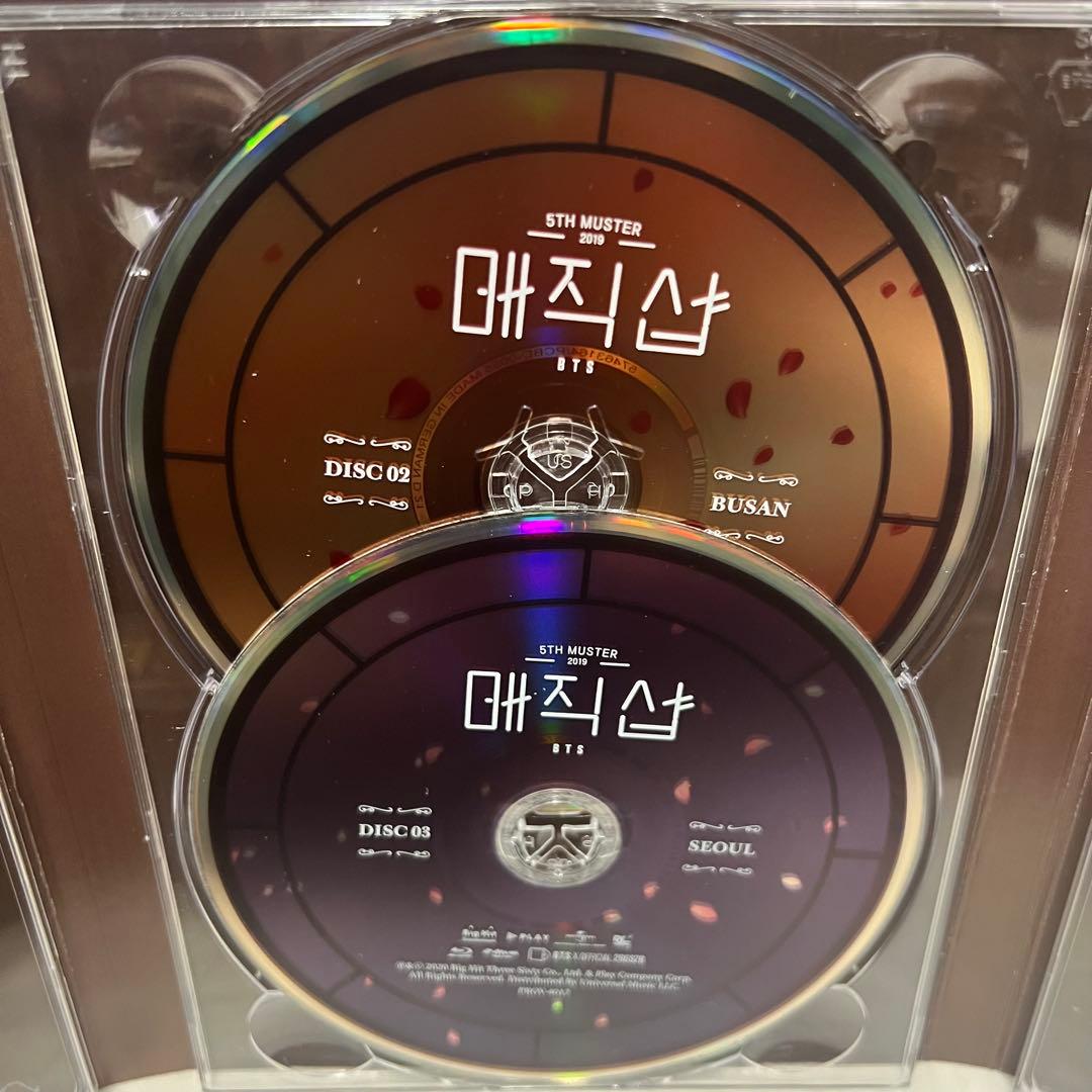 BTS MAGIC SHOP ソウル　釜山　ブルーレイ