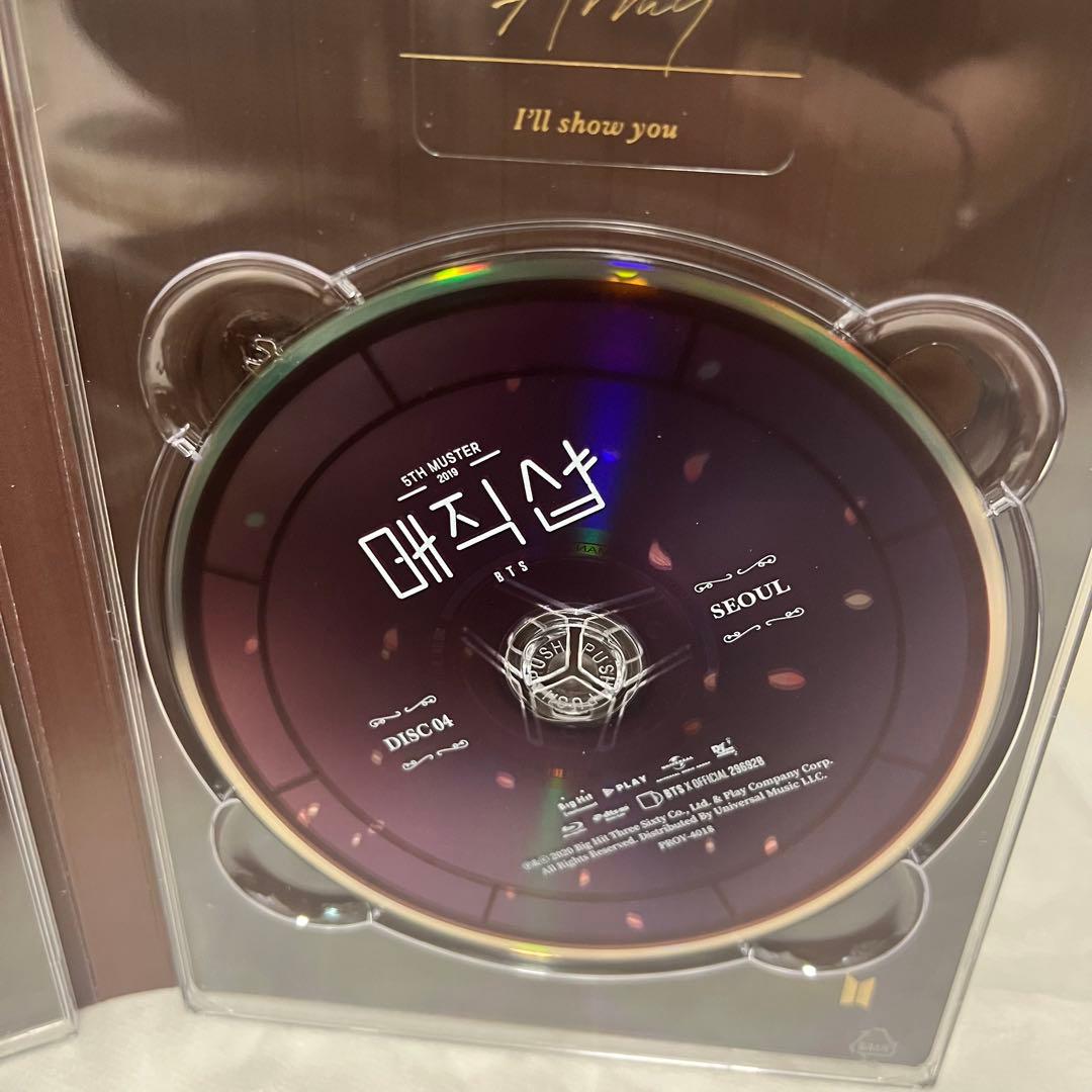 BTS MAGIC SHOP ソウル　釜山　ブルーレイ
