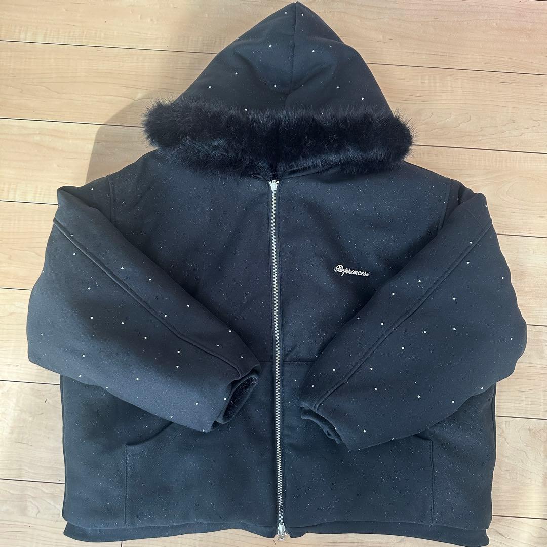 andwang kirakira パーカー 2way アウター