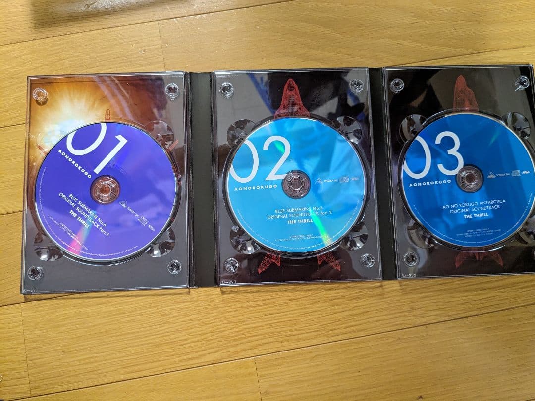 青の6号 BLUE FLEET BOX　DVD3枚+CD3枚　初回限定生産