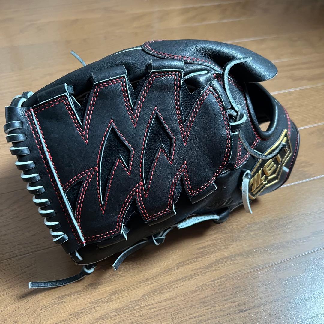 ア*テ様 【美品】ZETT ネオステイタスVL 左用 軟式グローブ 軟式グラブ