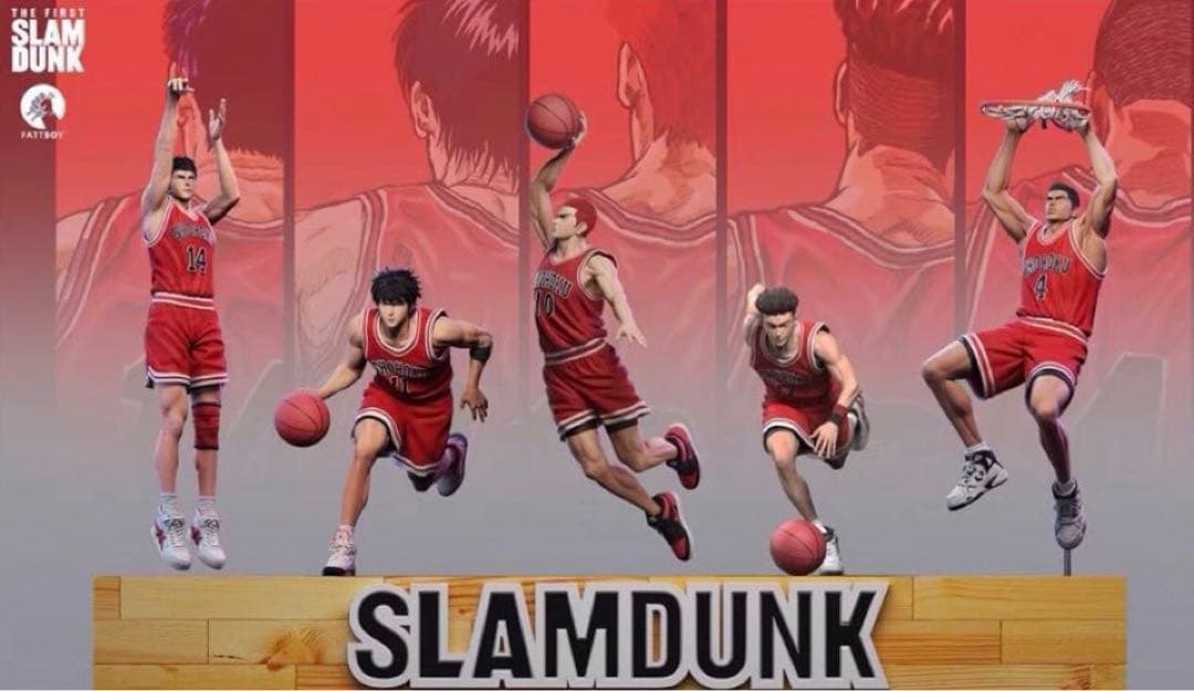 SLAM DUNK スラムダンク  5体 フィギュア ガレージキット