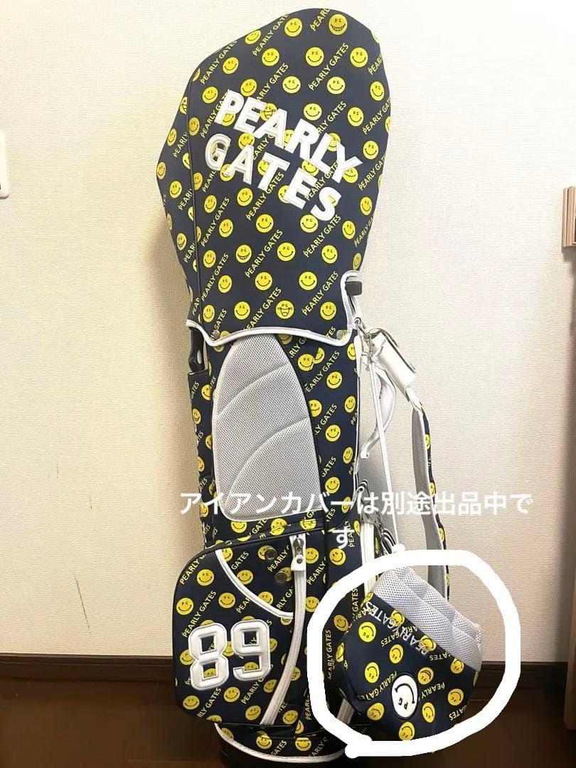 PEARLYGATES キャディーバック　スマイリーフェイス